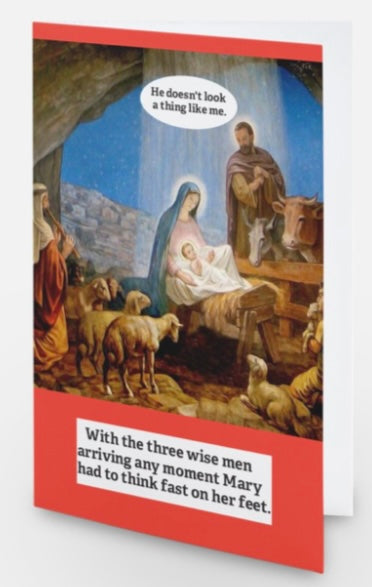 He doesn’t look a thing like me — Christmas