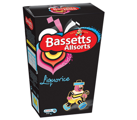 Bassett's Liquorice Allsorts 360g Carton Bassett's Liquorice Allsorts 360g Carton