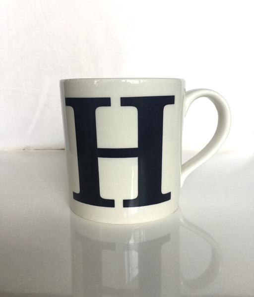 Alphabet Mugs One of “H”