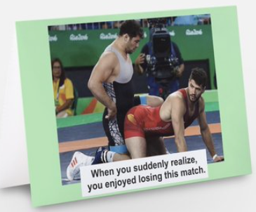 When you suddenly realize you enjoyed losing the match - Birthday