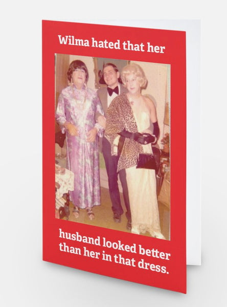 Wilma hated that her husband -- Christmas