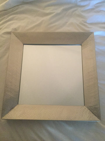 Banged Nickel Mirror Banged Nickel Mirror