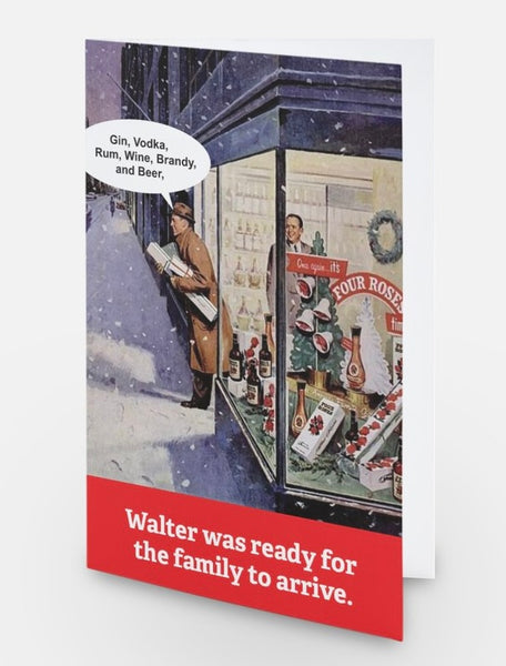 Gin, Vodka, Rum, Wine, Brandy and Beer-- Christmas
