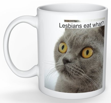 Lesbians eat what?