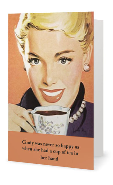 Cindy was never so happy then when -- Birthday