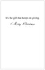 This Christmas instead of gifts I have desided to give my opinion -- Christmas