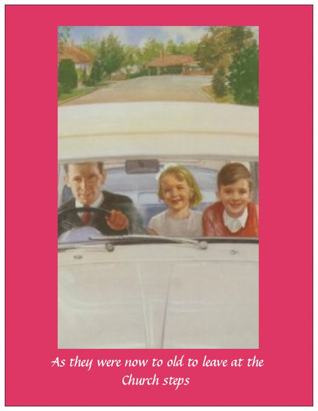 As they were now to old to leave at the church steps . - Mother's Day