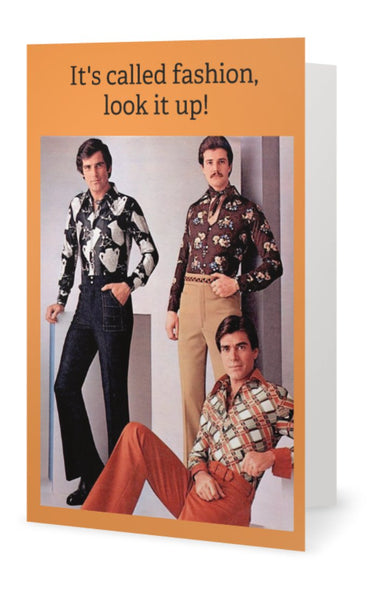 It's called fashion, look it up. -- Blank -multi purpose