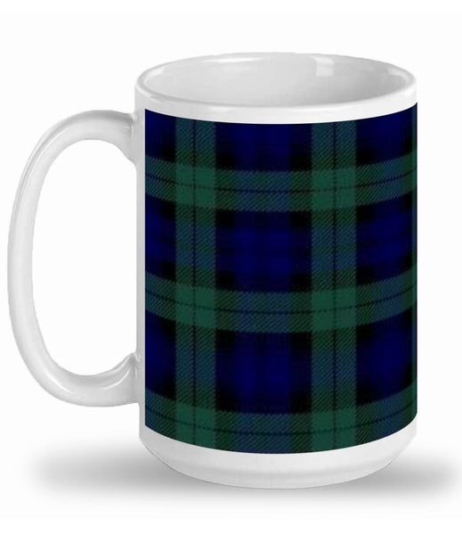 Black WatchTartan Mug