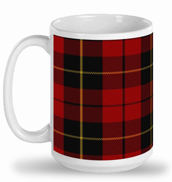 Wallace Clan Tartan Mug