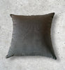 Canvas Coal Outdoor Pillow