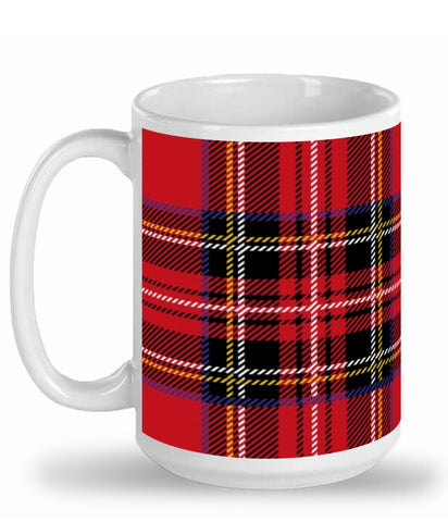 Royal Stewart Clan Tartan Mug