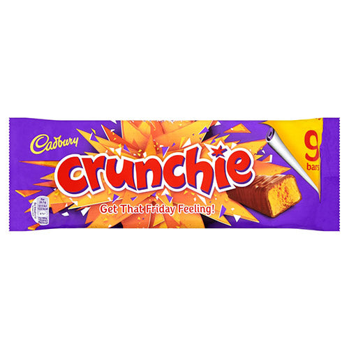 Cadbury Chrunchie Bar - Multipac 9pc
