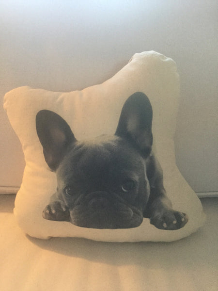 French Bulldog Stuffy Canvas Pillow