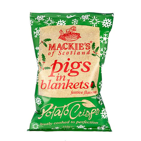 Mackies pigs in a Blanket Crisps