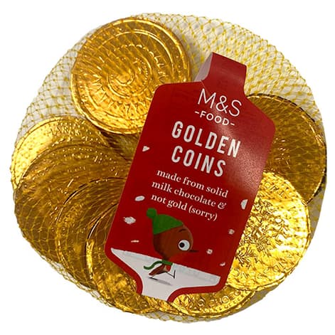 Marks & Spencer Milk Chocolate Gold Coins