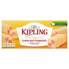 Mr Kipling Mini Battenberg Cake-- PRE BOOK SPECIAL CASE